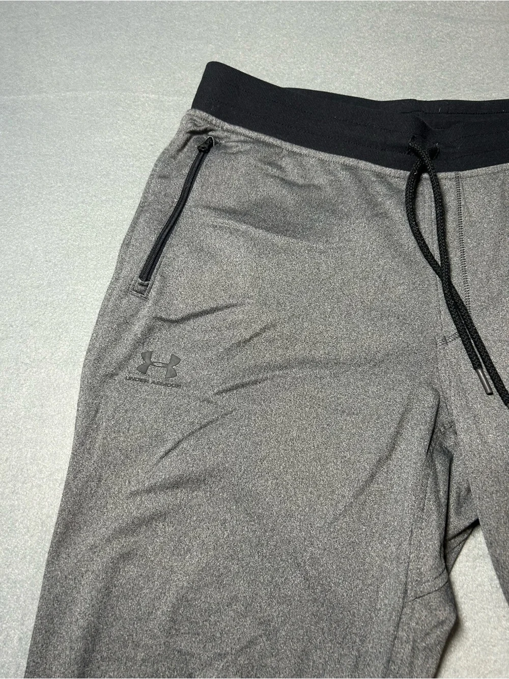 Under Armour Charcoal & Black Athletic Joggers